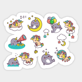 Unicorns No.7 Sticker